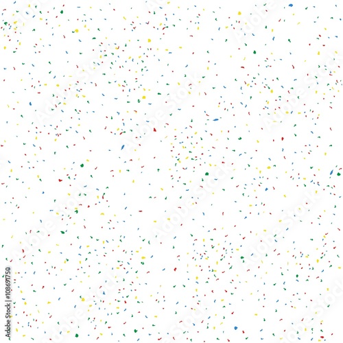 Confetti. Grunge background. Vector illustration