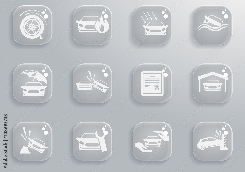 Car Insurance Icons