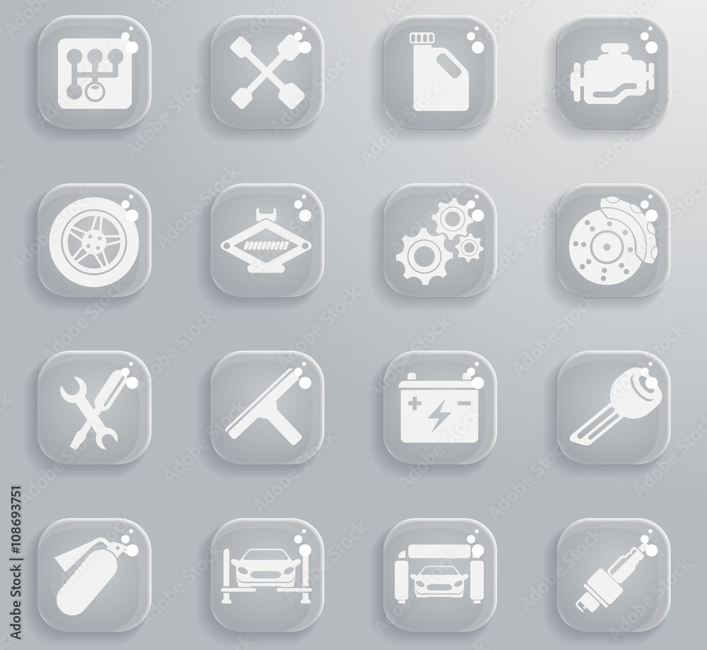 Auto Service Icons