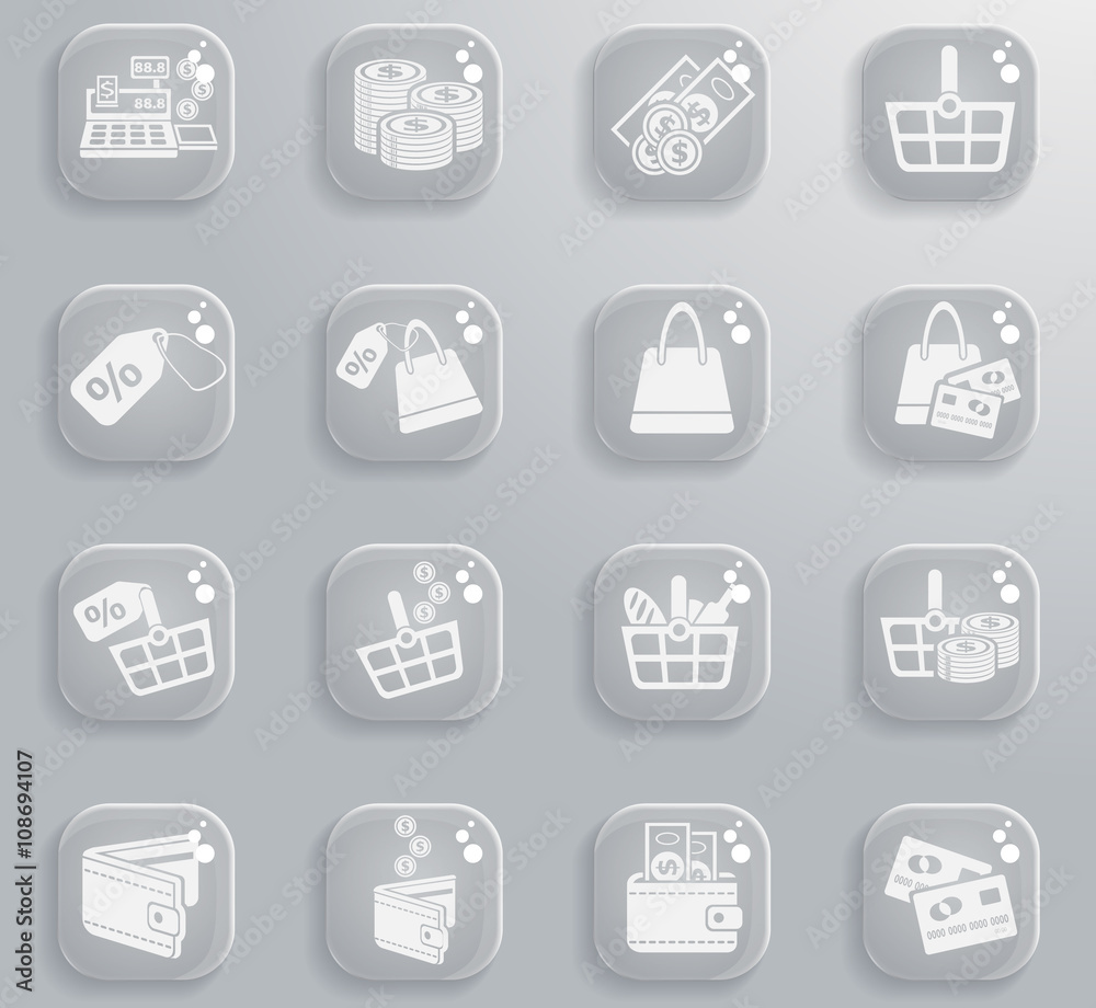 marketing and e-commerce icon set marketing and e-commerce icon set