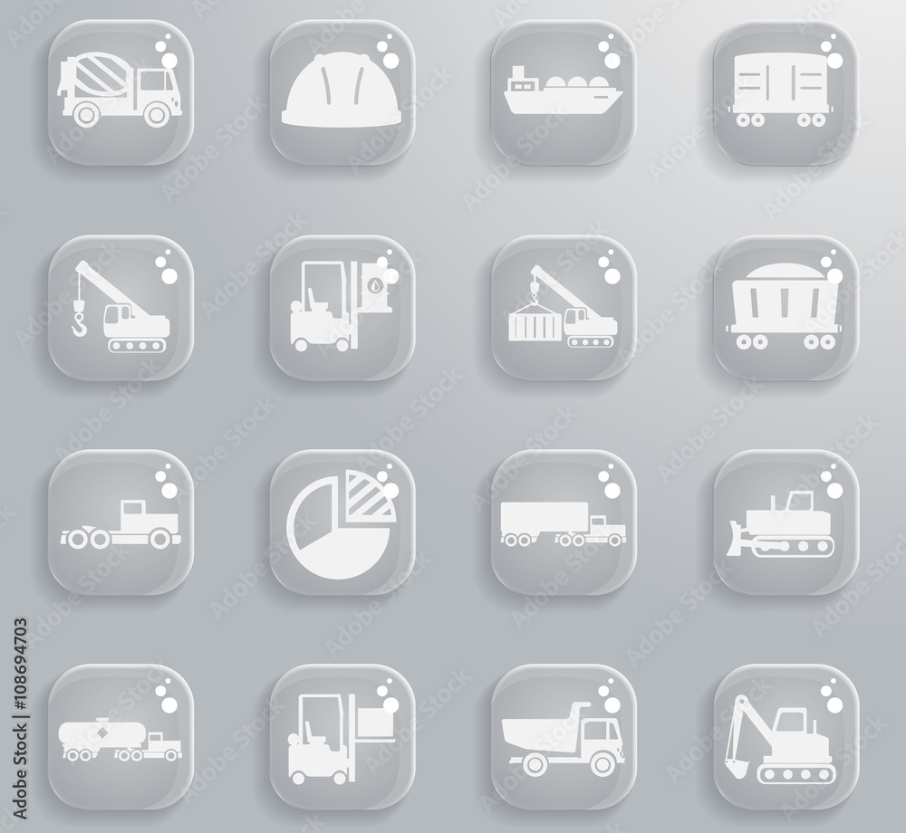 Industrial simply icons Industrial simply icons