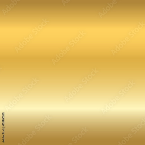 Gold texture seamless pattern. Light realistic, shiny, metallic empty golden gradient template. Abstract metal decoration. Design for wallpaper, background, wrapping, fabric etc. Vector Illustration.