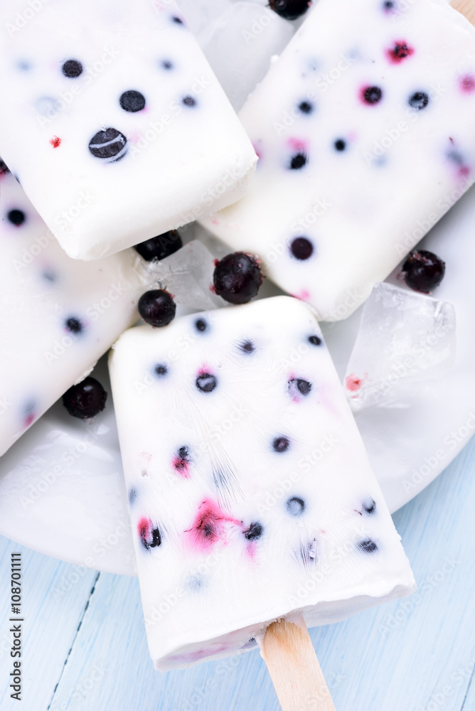Ice cream from frozen yogurt