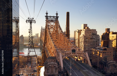 New York City, Queensboro Bridge, USA photo