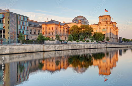 Berlin Reichstag. Reichstag Building in Berlin, Germany. #108703163