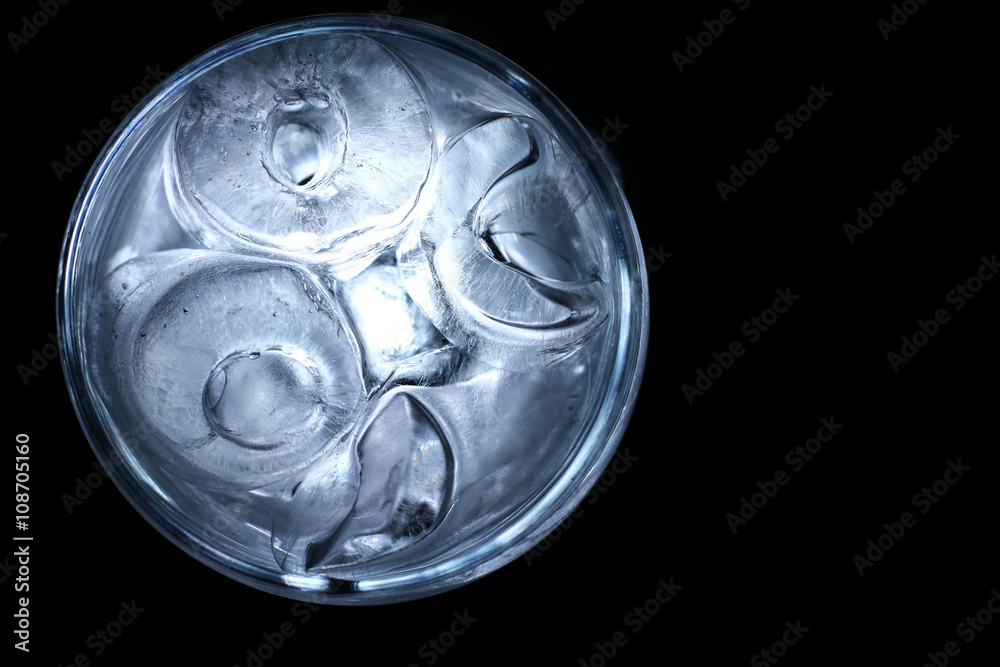 ice and water with lighr color ice and water with lighr color