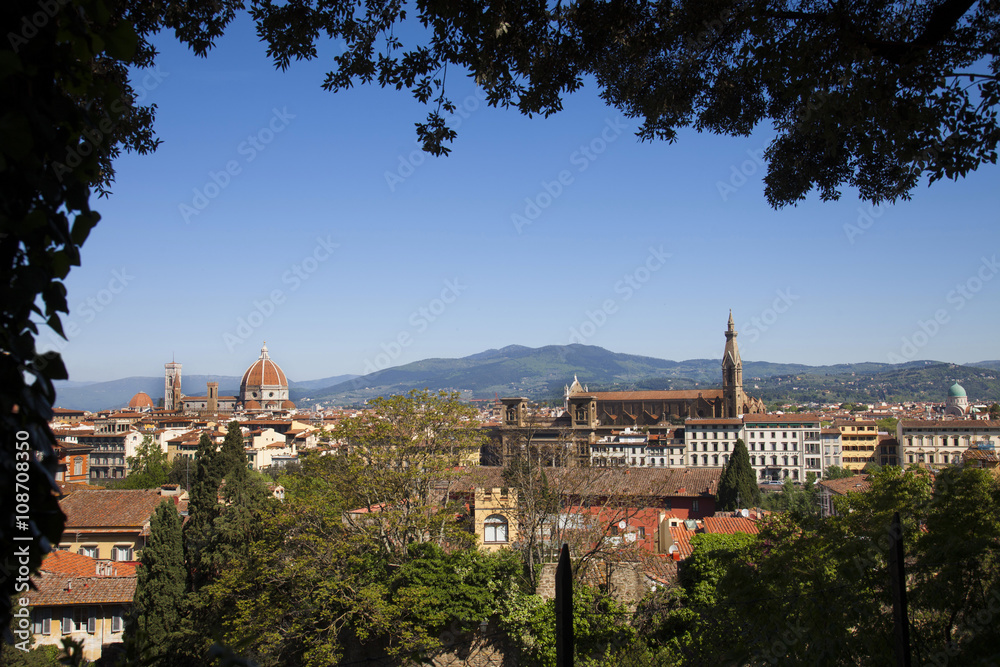 Panorama di Firenze.