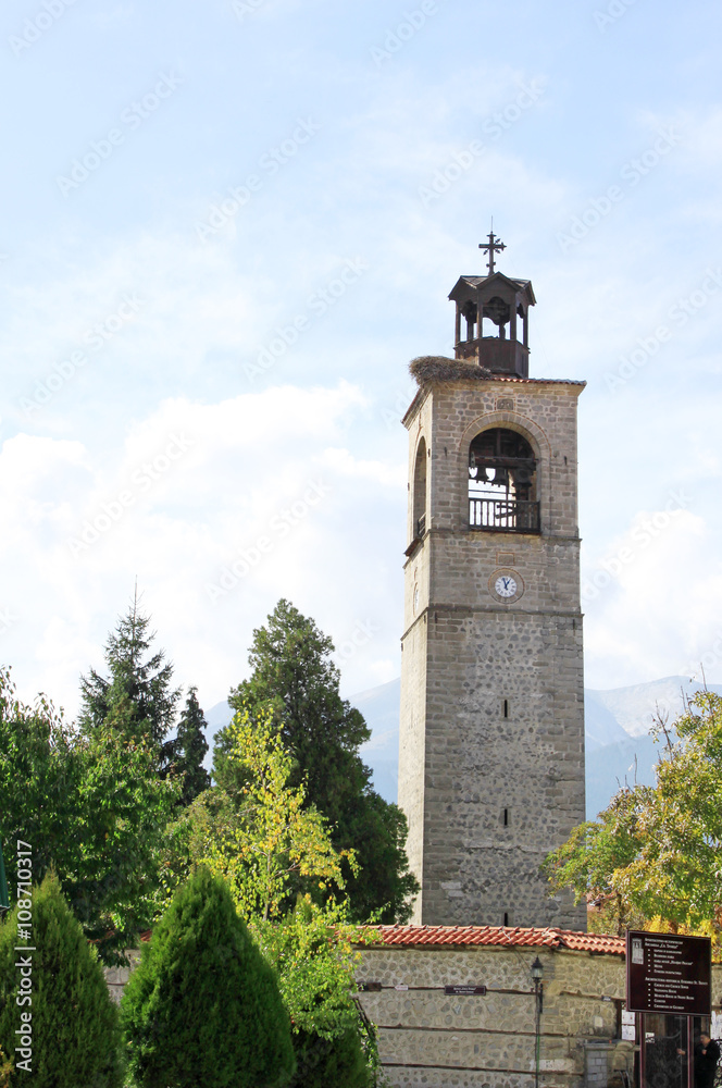 Clock Tower in Bansko