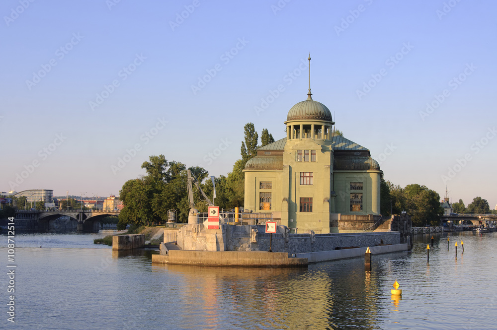 Old Hydroelectric Power Plant in Prague