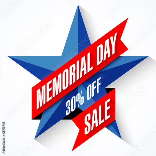 Memorial Day Sale banner