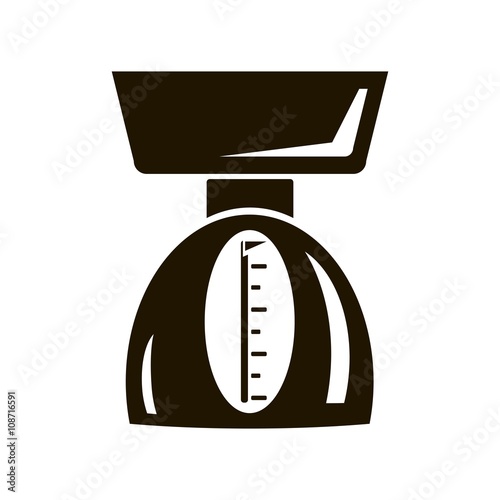 Mechanical kitchen scale