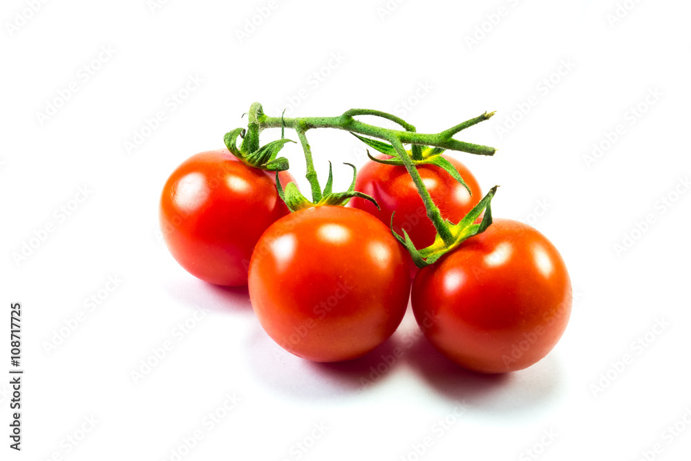 Tomaten isoliert freigestellt auf weißen Hintergrund, Freisteller Tomaten isoliert freigestellt auf weißen Hintergrund, Freisteller
