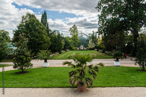 Jardin des Serres d'Auteuil - botanical garden. Paris, France. photo