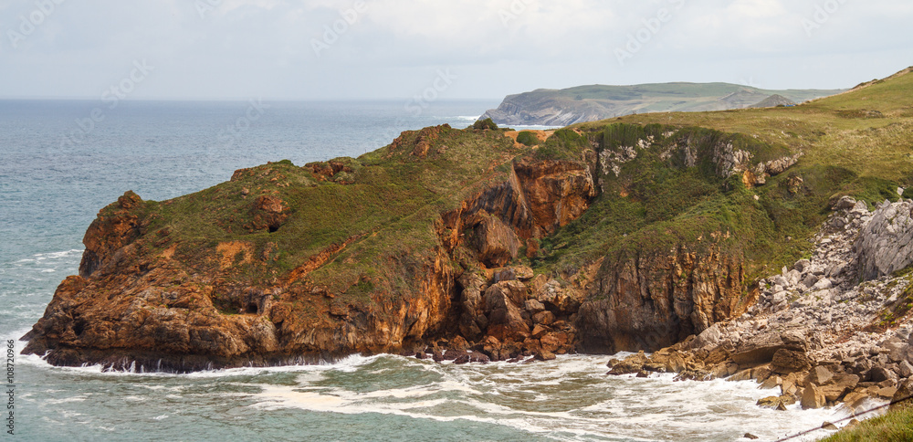 Obraz premium Mar y tierra