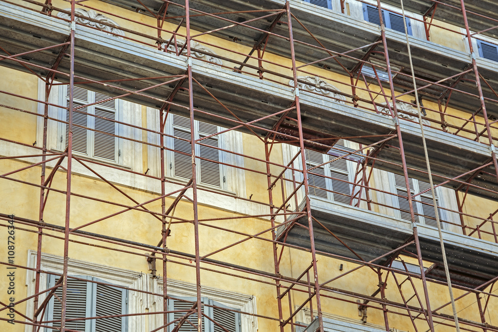 Building scaffolding Building scaffolding