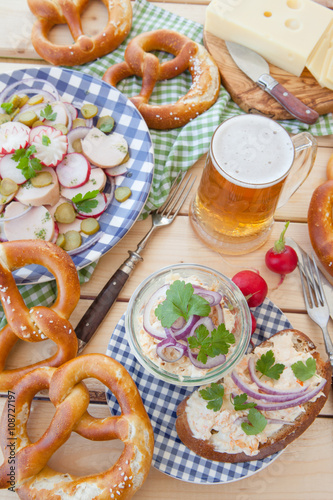Angemachter Camembert