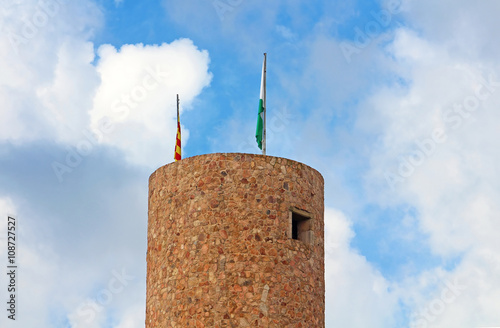 Saint John fort in Lloret de Mar, Spain photo