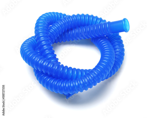 Blue Plastic Tubing