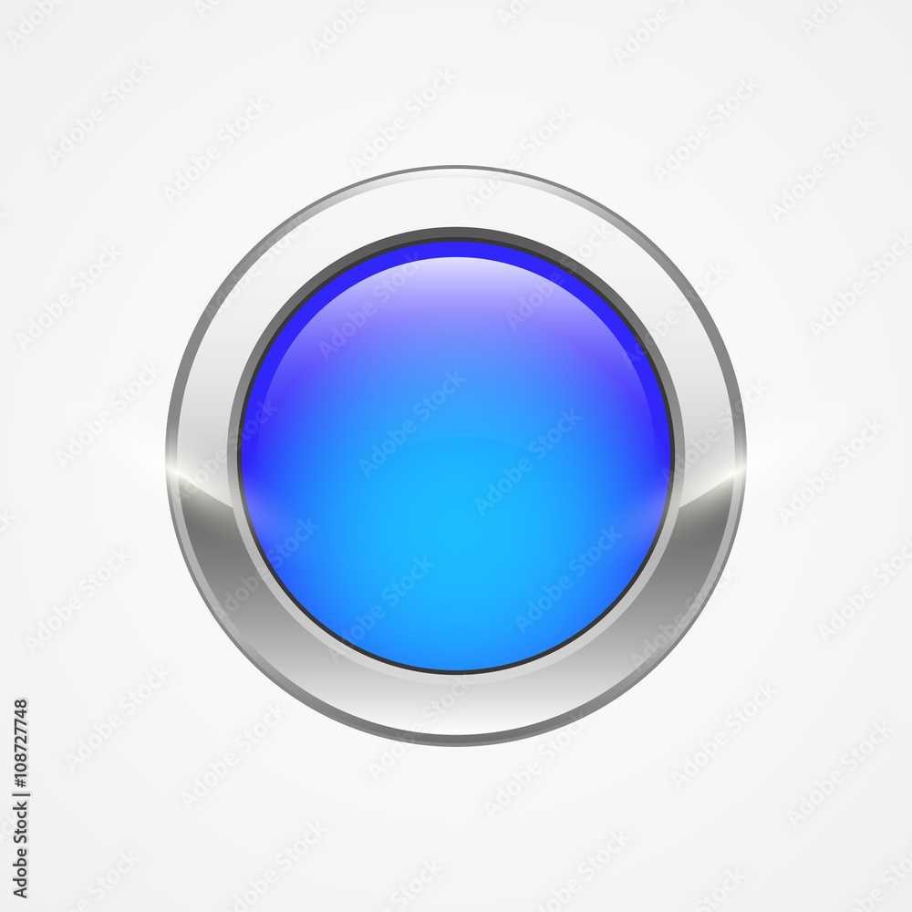 Blue web button Blue web button