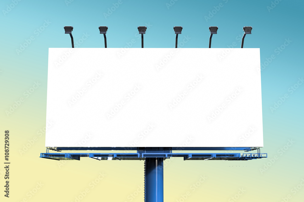 Obraz premium blank billboard