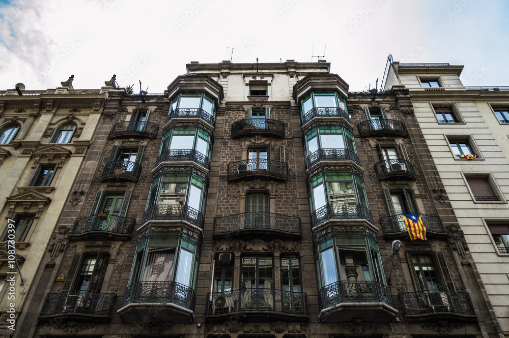 Facades of Barcelona (Via Laietana)