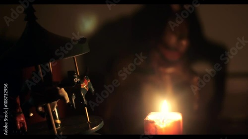2k carillon antico e malconcio suona a lume di candela photo