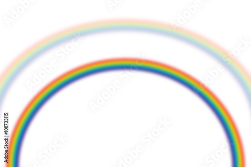 illustration of rainbow