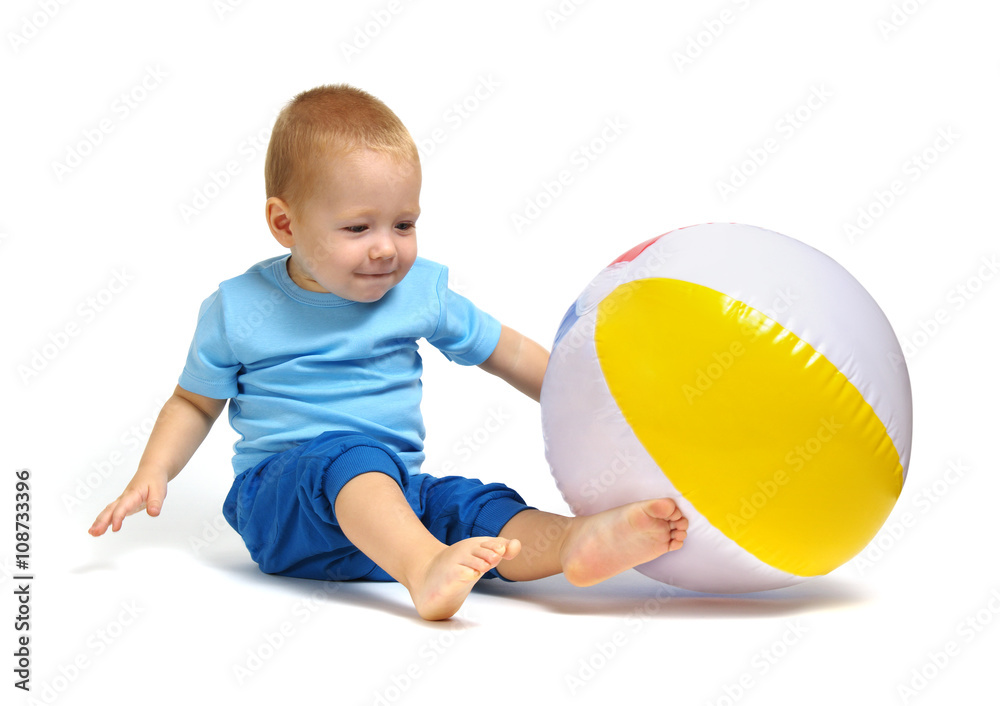 Little boy playing toy Little boy playing toy