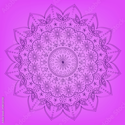 Round ornate