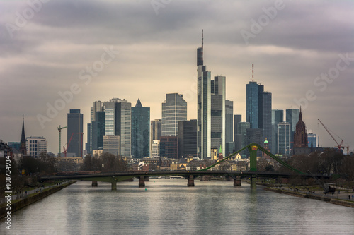 Skyline - Frankfurt am Main - Abends