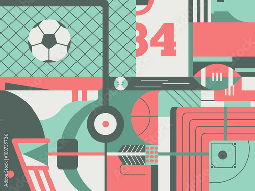 Sport abstract background