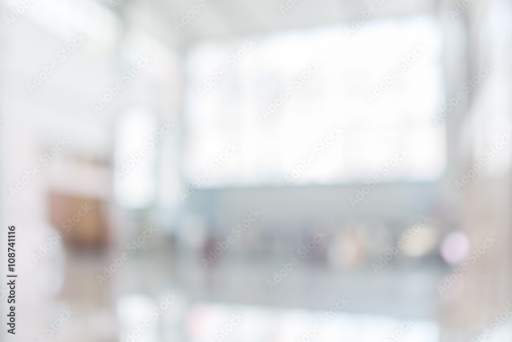 Store, shopping mall abstract defocused blurred background. - obrazy, fototapety, plakaty 