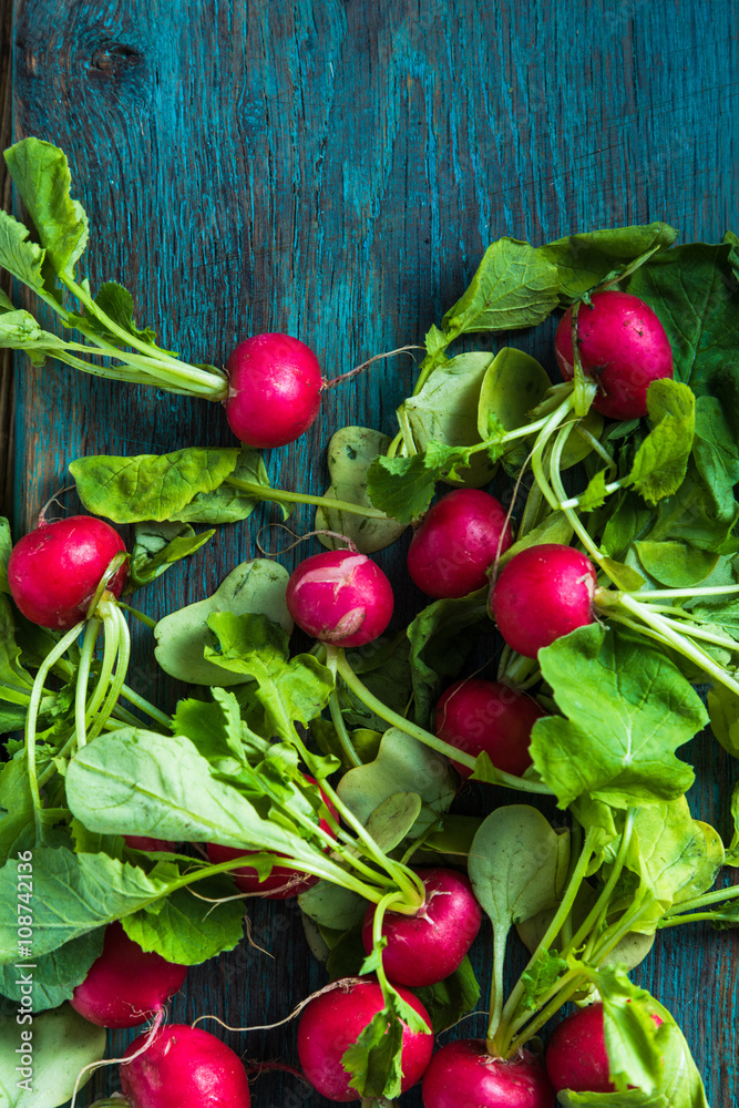 Farm fresh whole bunch of raddish Farm fresh whole bunch of raddish