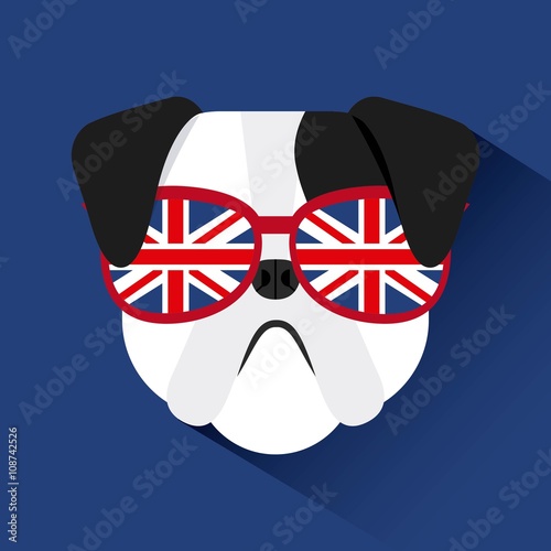 english bulldog design 