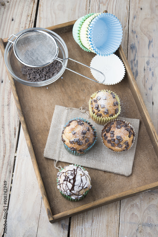 Chocolate muffins