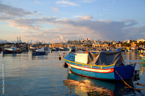 L'alba sul mare di Malta