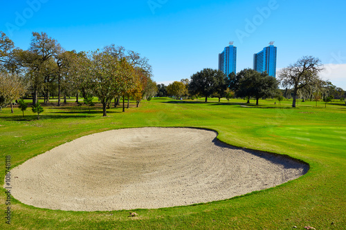 Houston golf course in Hermann park photo