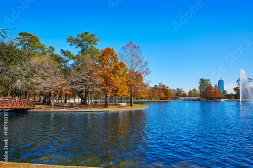 Houston Hermann park Mcgovern lake