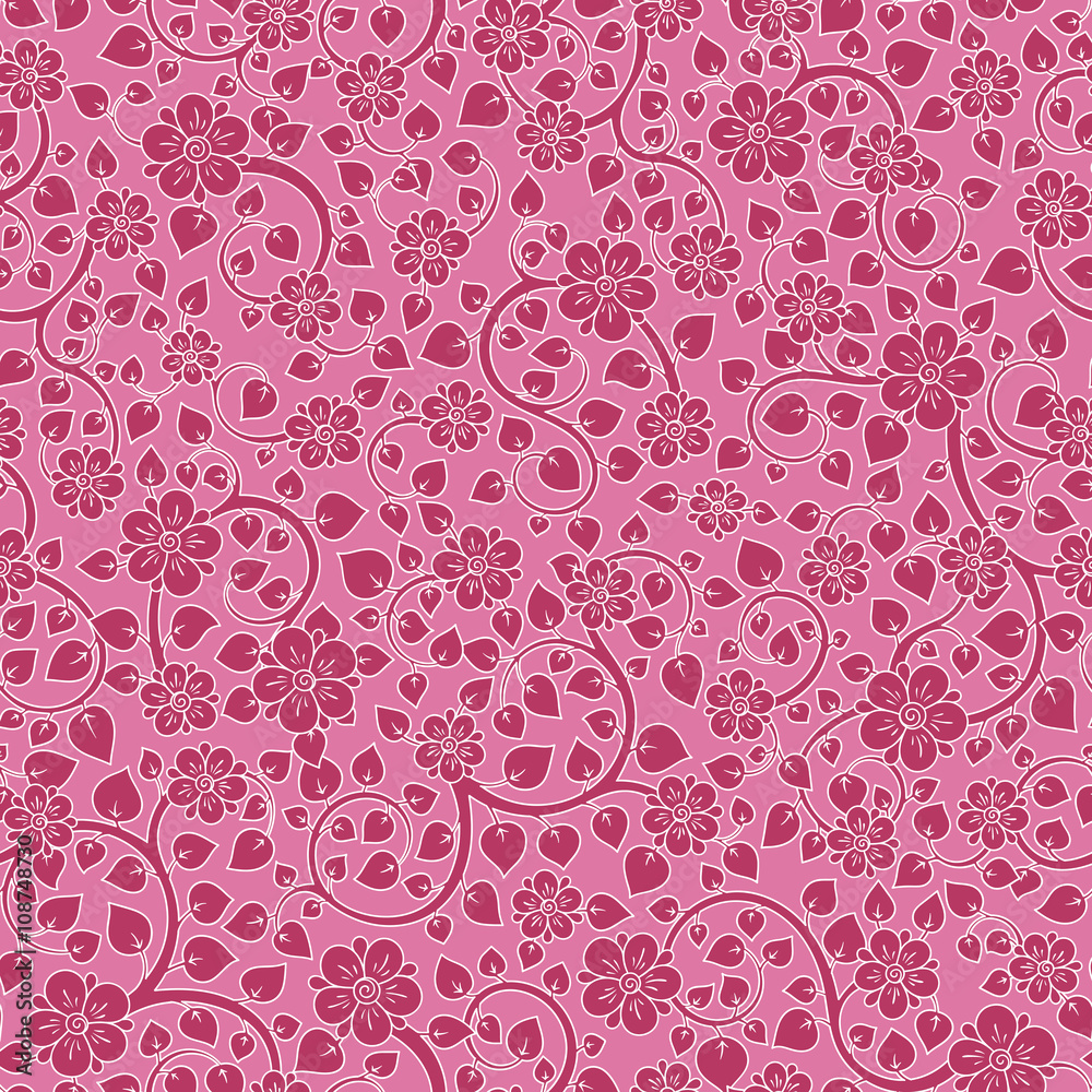 Floral seamless texture, endless pattern with flowers. Floral seamless texture, endless pattern with flowers.