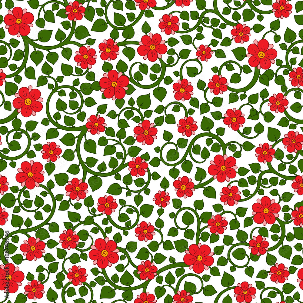 Floral seamless texture, endless pattern with flowers. Floral seamless texture, endless pattern with flowers.