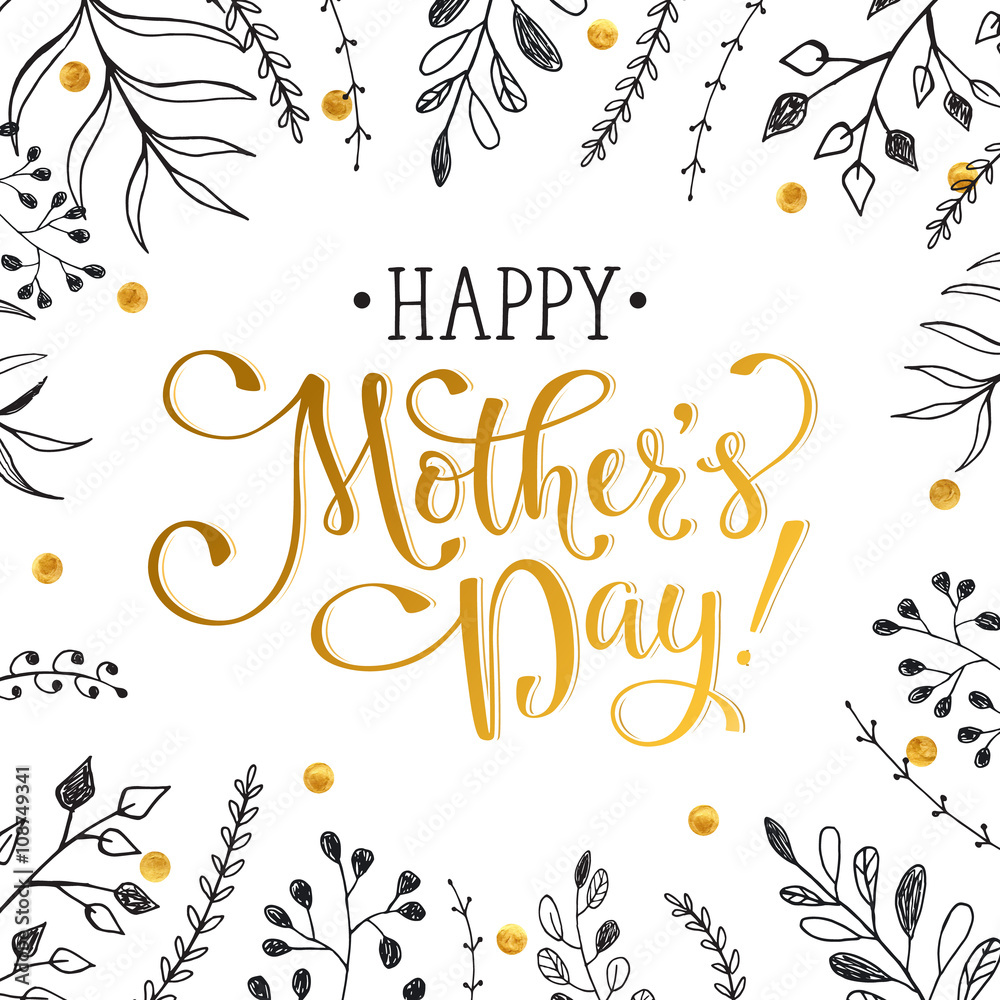 Obraz premium Mother's Day card