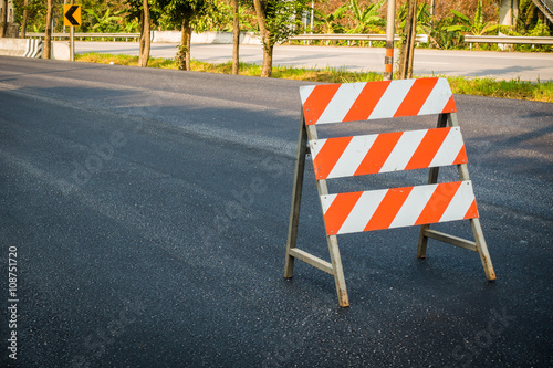 Highway road under construction