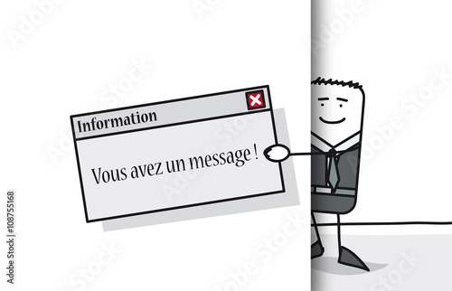 Vous avez un nouveau message photo