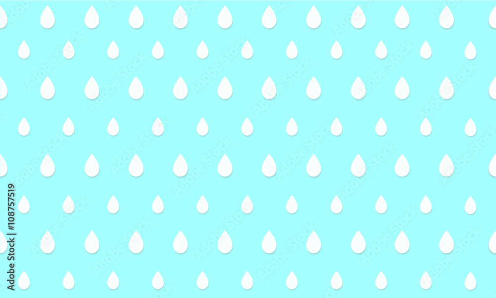 Raindrop vector background