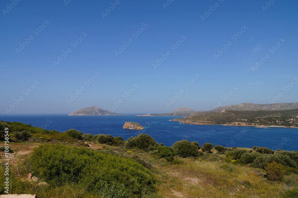 Cape Sounion is a promontory at the southernmost tip of the Atti