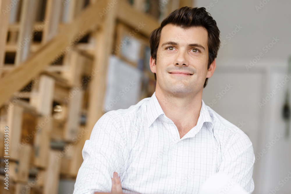 Young man with headphones Young man with headphones