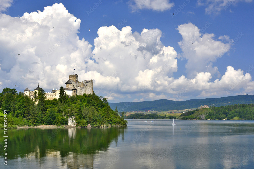 Niedzica Castle - Dunajec Castle - in the Pieniny mountains