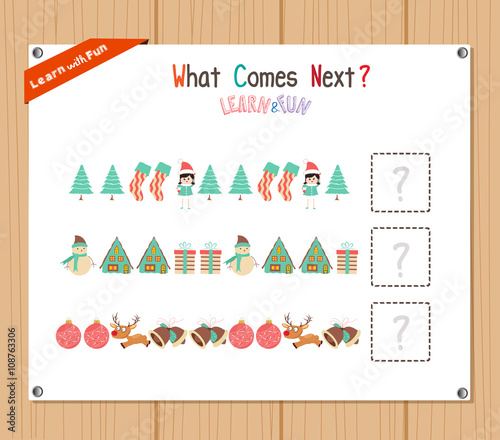 Completing the Pattern Educational Game for Preschool Children