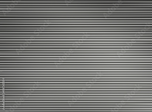 Horizontal black and white interlaced tv lines abstraction backg
