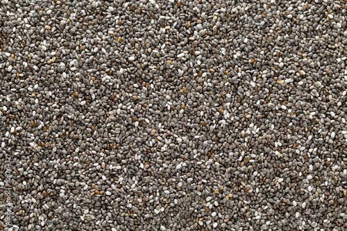 chia seeds onw ooden surface